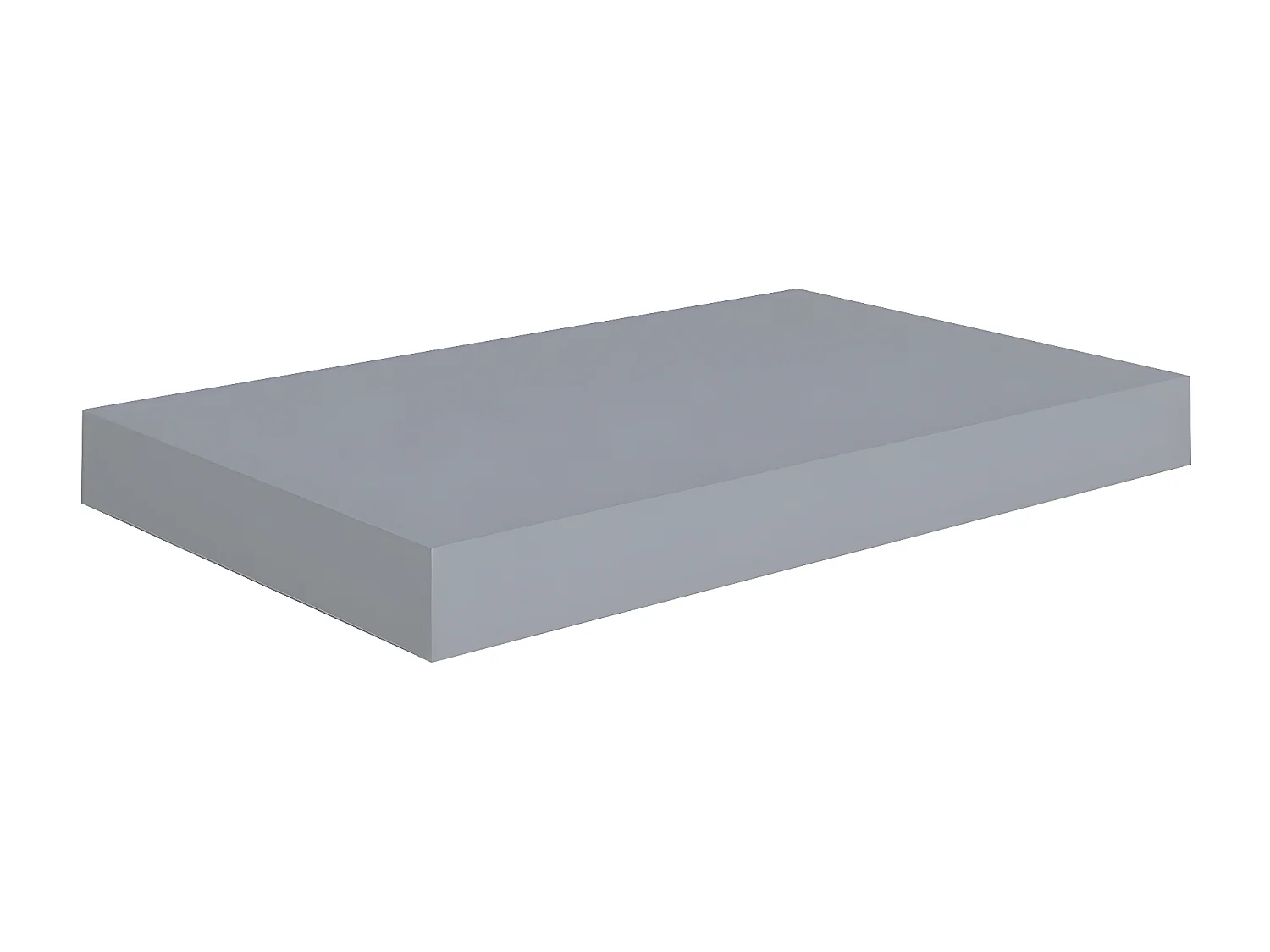 Étagère murale murale gris 40x23x3,8 cm MDF OFR97271 BonneVie Meuble