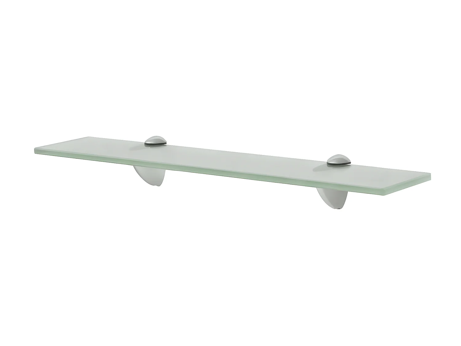 Schappen zwevend 2 st 50x20 cm 8 mm glas NL165182