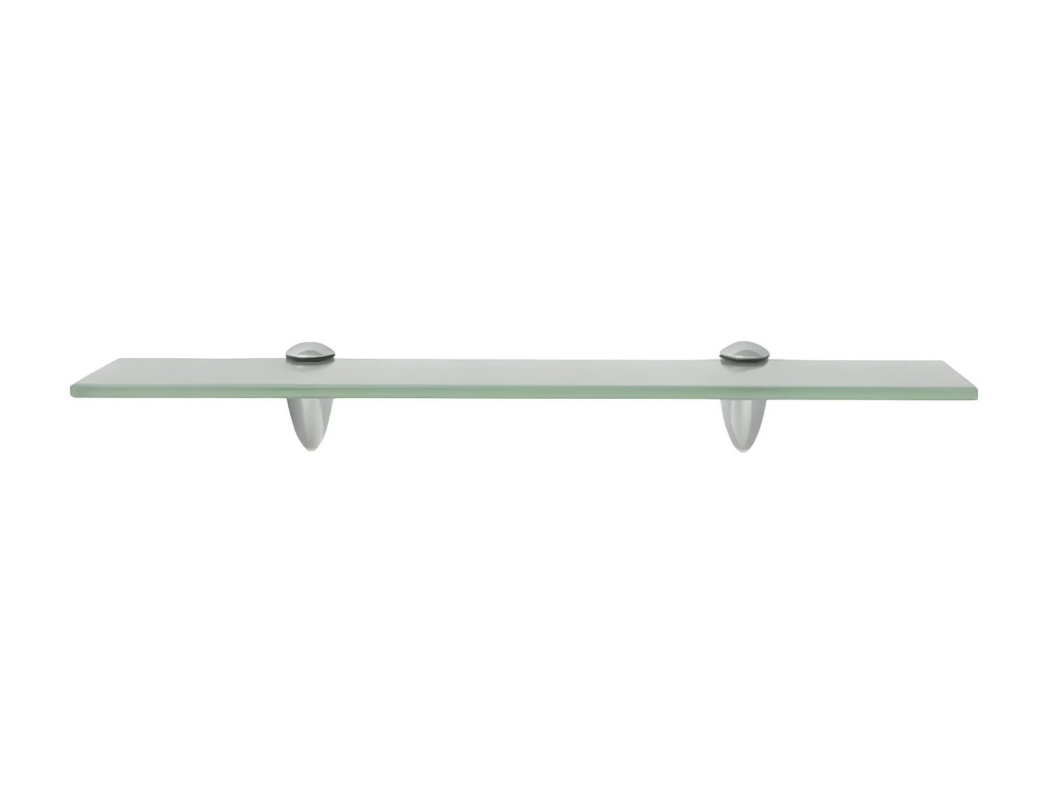 Schappen zwevend 2 st 50x20 cm 8 mm glas NL165182