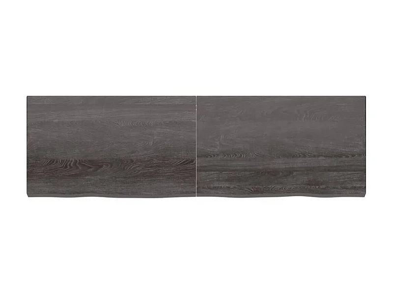 Prateleira de parede carvalho tratado castanho-escuro PT923108