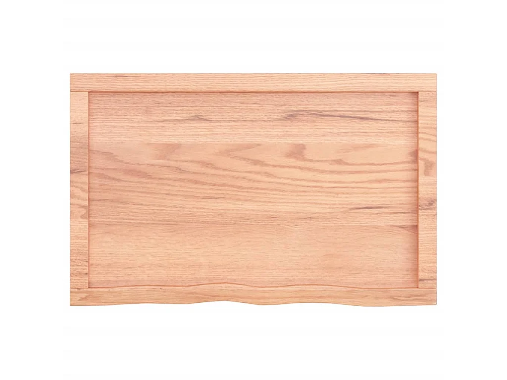 Prateleira de parede 80x50x(2-4) cm carvalho tratado castanho PT853699