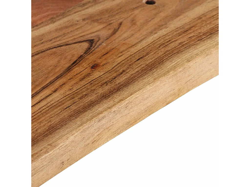 Étagères murales 2 pcs 60x20x18 cm Bois d'acacia massif OFR44258 BonneVie Meuble