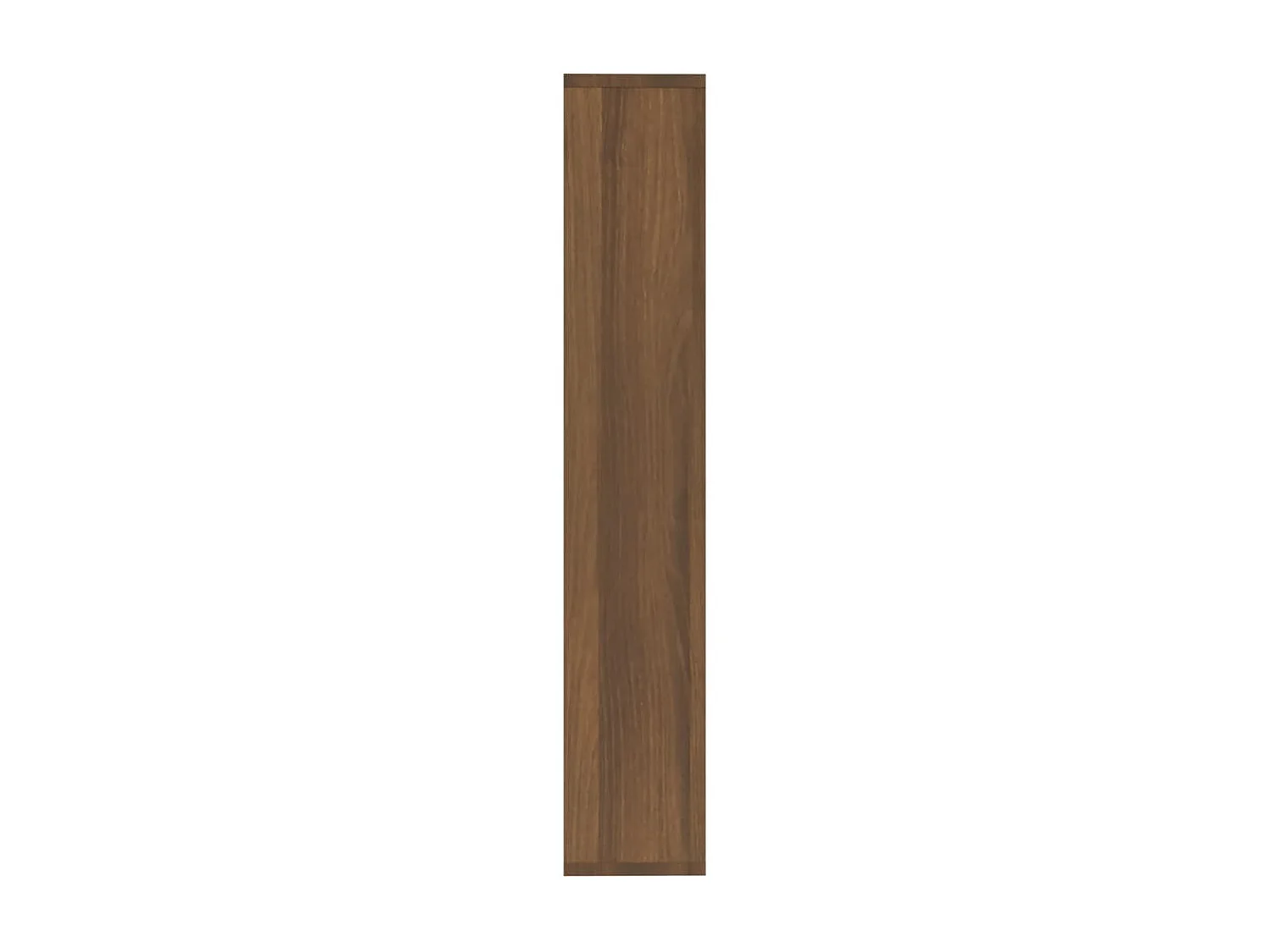 Étagère murale Chêne marron 36x16x90 cm Bois d'ingénierie OFR85038 BonneVie Meuble