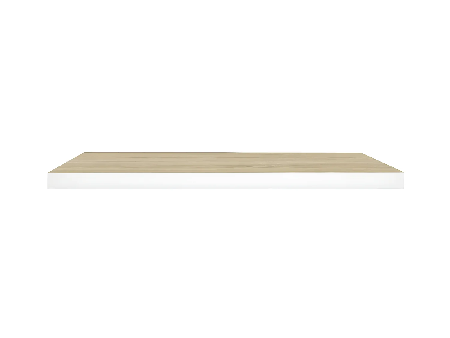 Prateleiras de parede 2 pcs 80x23,5x3,8cm MDF carvalho e branco PT645591