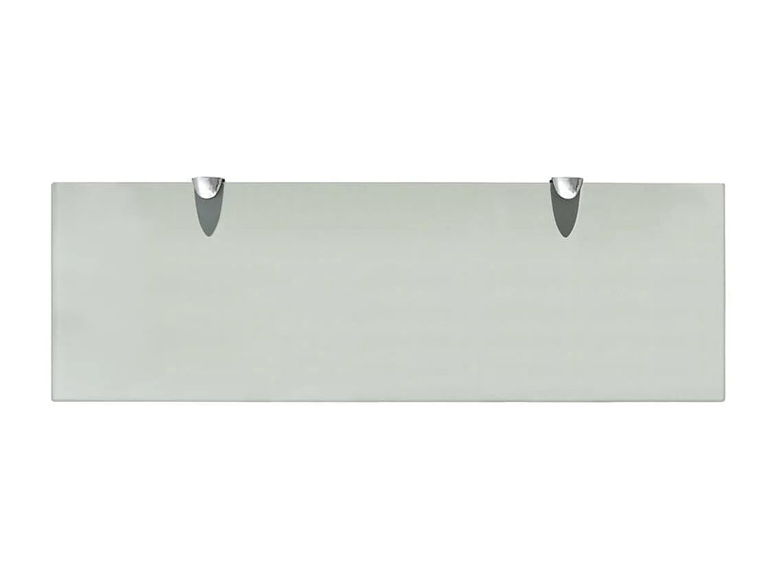 Schappen zwevend 2 st 60x20 cm 8 mm glas NL244819