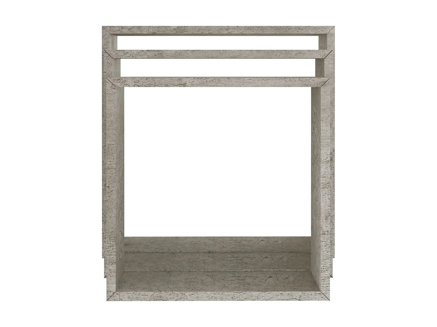 Étagères murales sous forme de cube 3 pcs Gris béton OFR16002 BonneVie Meuble