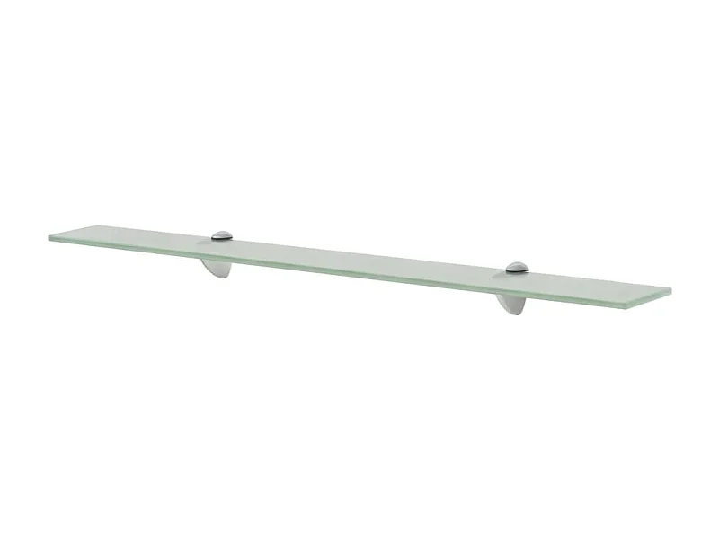 Prateleira flutuante vidro 80x20 cm 8 mm PT774839