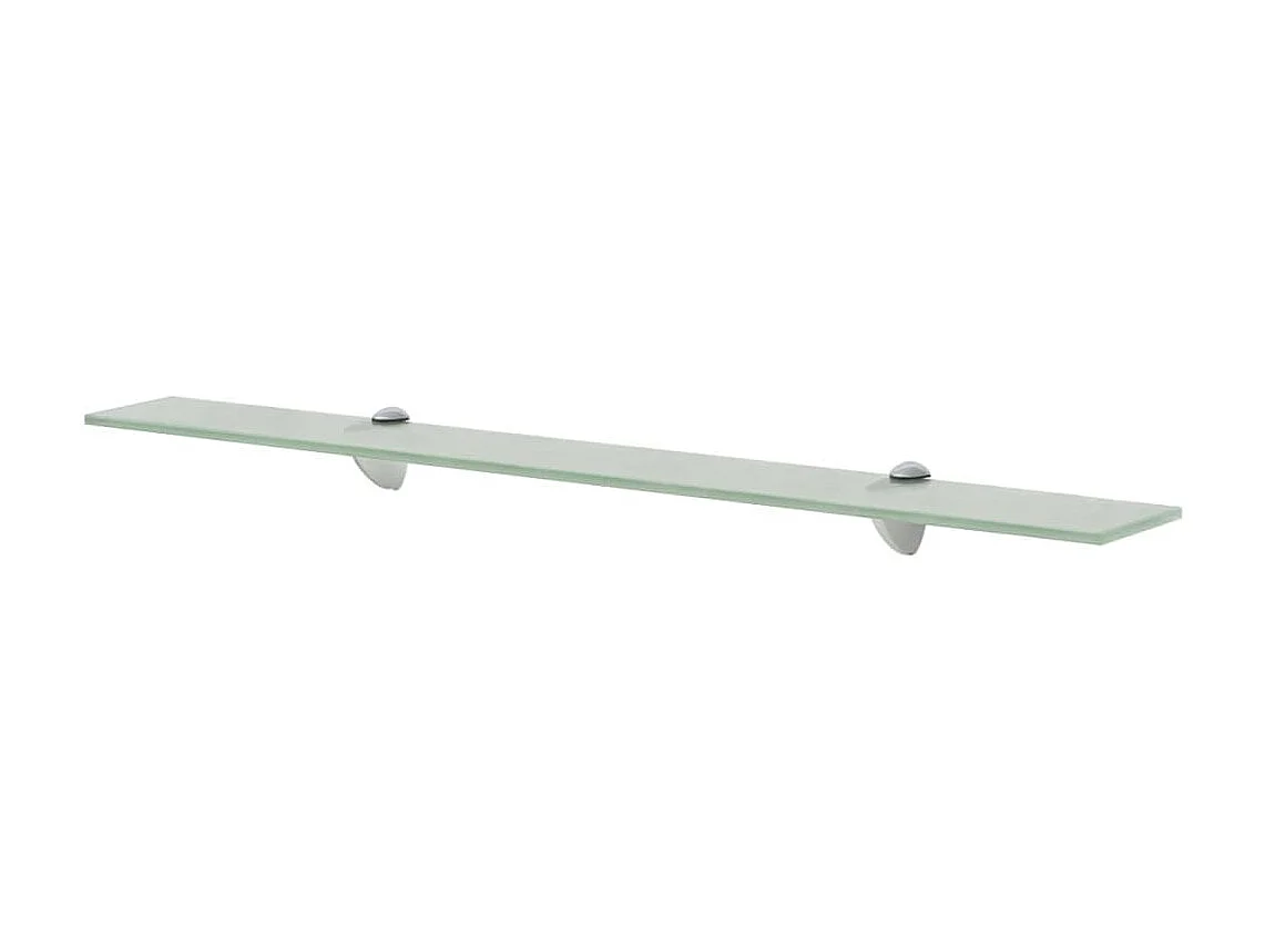 Prateleira flutuante vidro 80x20 cm 8 mm PT774839