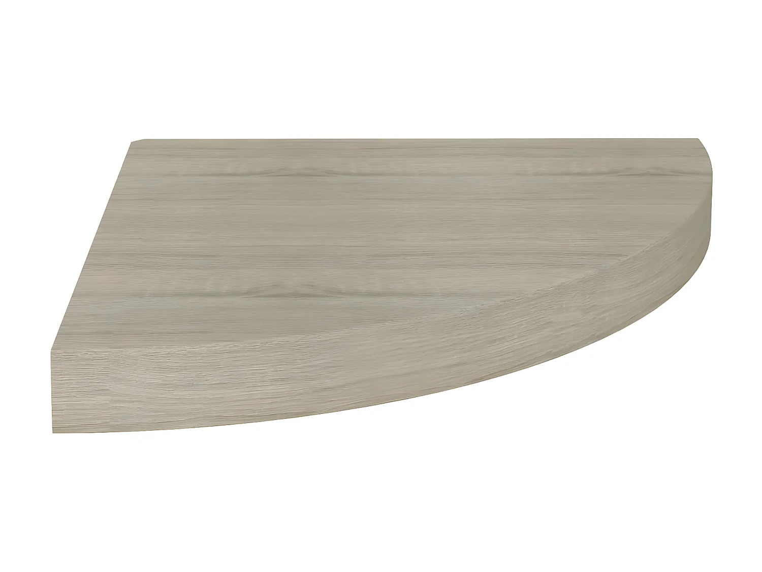 Étagères d'angle murales 4 pcs chêne 35x35x3,8 cm MDF OFR71754 BonneVie Meuble