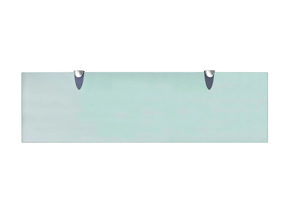 Étagères murales 2 pcs Verre 70x20 cm 8 mm OFR37574 BonneVie Meuble