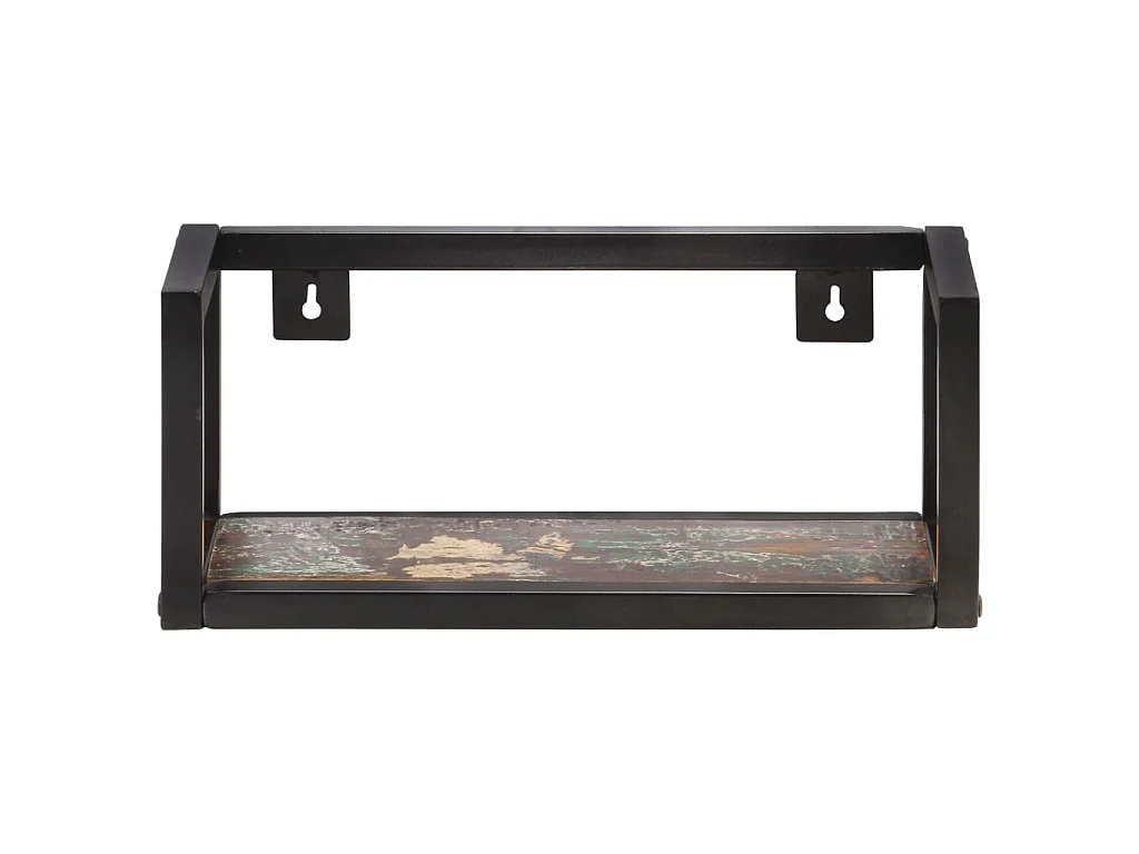 Prateleiras de parede 2 pcs 40 cm madeira recuperada maciça PT286269