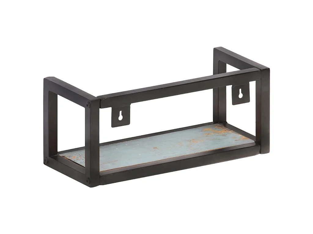 Prateleiras de parede 2 pcs 40 cm madeira recuperada maciça PT286269