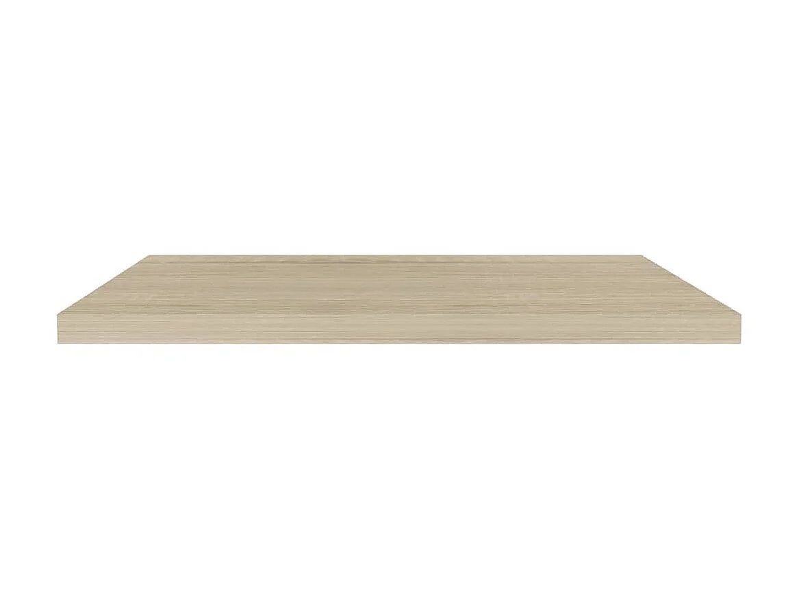 Wandschappen zwevend 4 st 90x23,5x3,8 cm MDF eikenkleurig NL669645