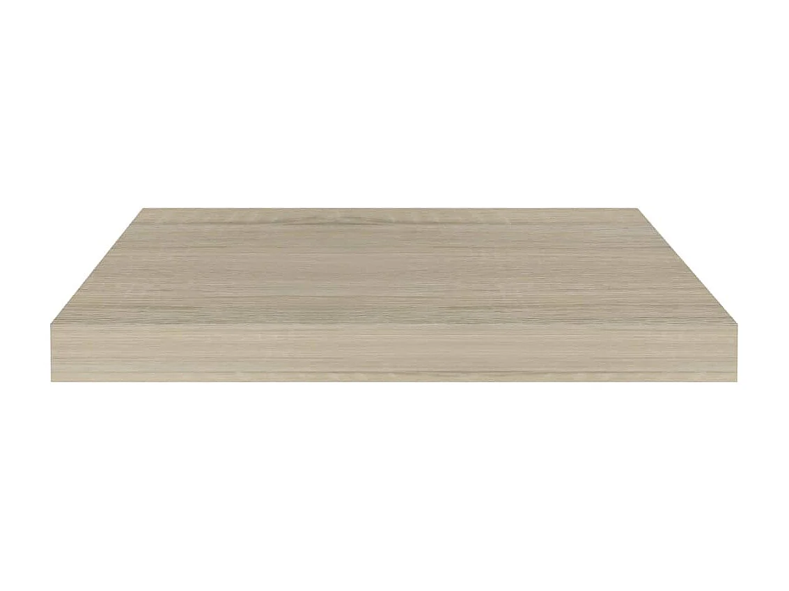 Étagère murale murale chêne 50x23x3,8 cm MDF OFR97427 BonneVie Meuble