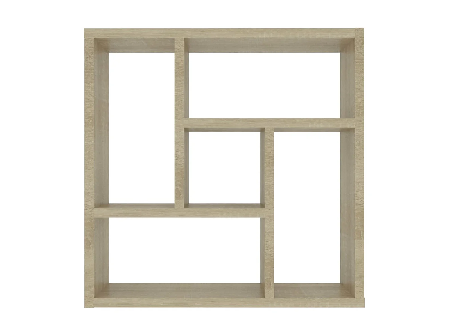 Étagère murale Chêne sonoma 45,1x16x45,1 cm Aggloméré OFR46983 BonneVie Meuble