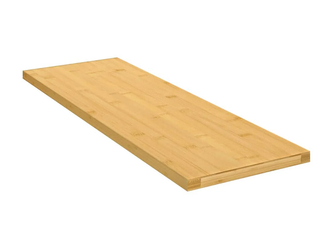 Prateleira de parede 60x20x1,5 cm bambu PT519506