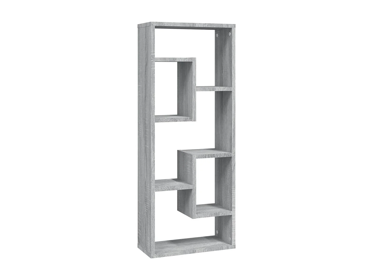 Étagère murale Sonoma gris 36x16x90 cm Bois ingénierie OFR43987 BonneVie Meuble