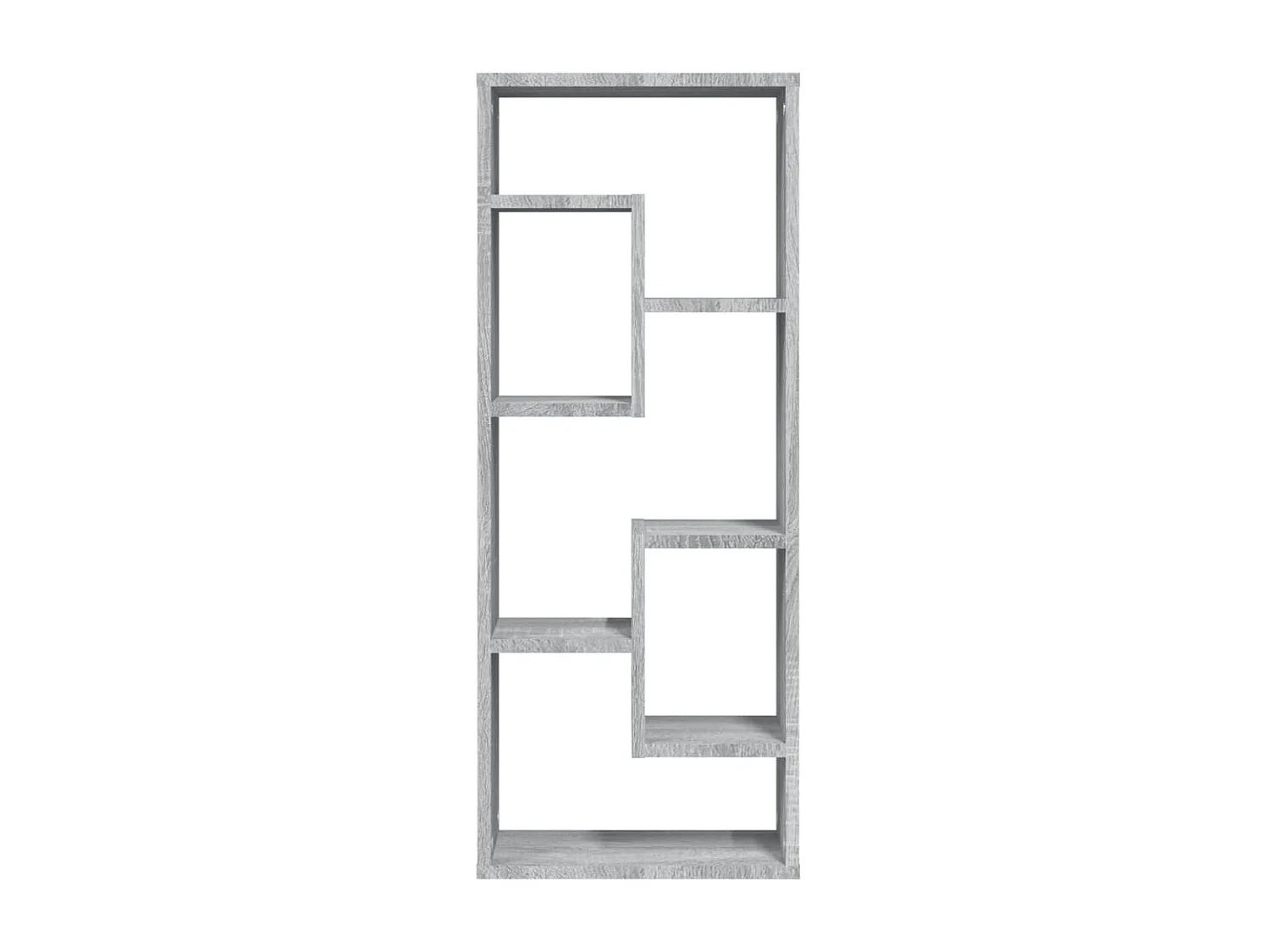 Étagère murale Sonoma gris 36x16x90 cm Bois ingénierie OFR43987 BonneVie Meuble