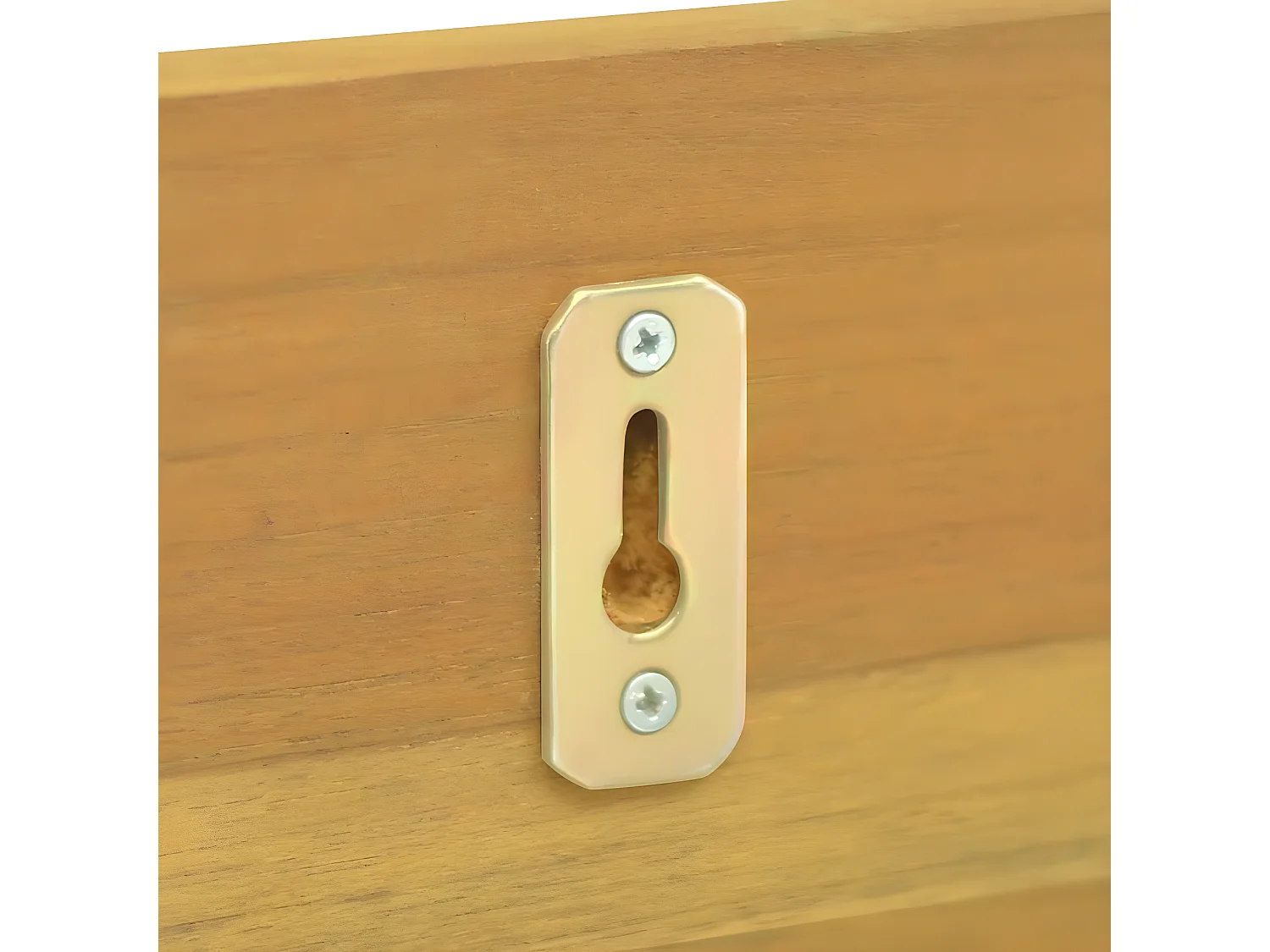 Étagères murales 2 pcs 110x10x10 cm Bois de teck massif OFR51322 BonneVie Meuble