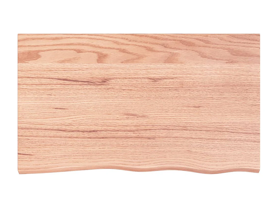 Prateleira de parede 100x60x2cm carvalho tratado castanho-claro PT523793