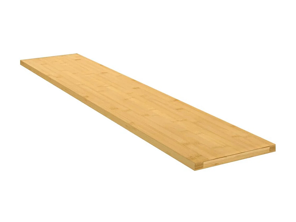 Prateleira de parede 100x20x1,5cm bambu PT395736