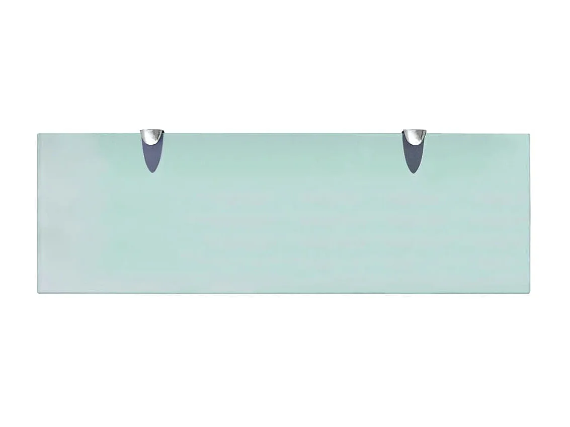 Étagères murales 2 pcs Verre 60x20 cm 8 mm OFR27648 BonneVie Meuble