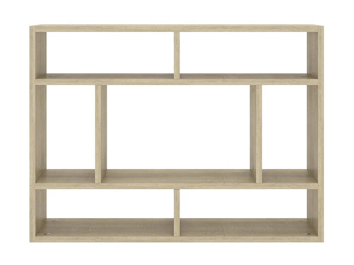 Étagère murale Chêne sonoma 75x16x55 cm Aggloméré OFR34601 BonneVie Meuble