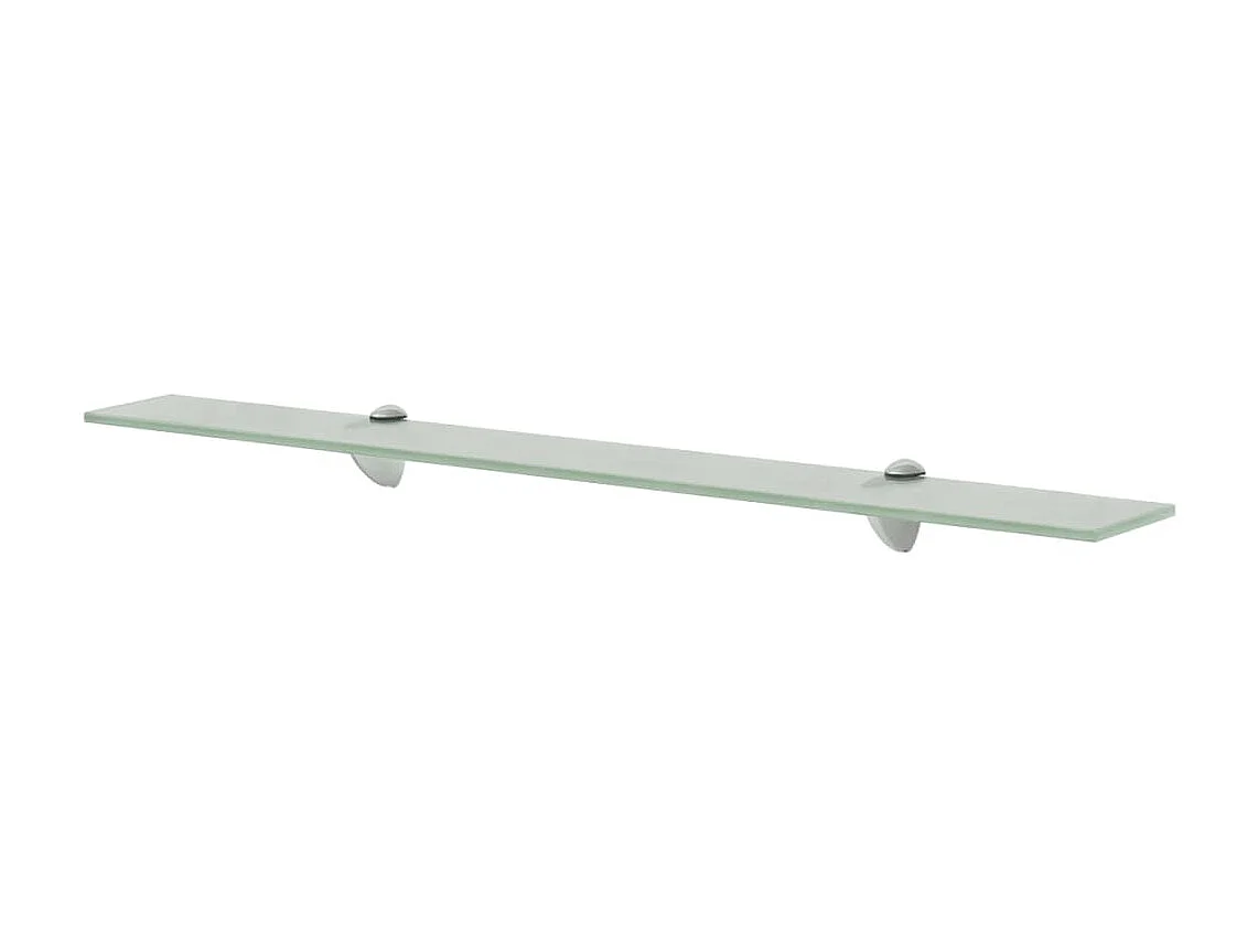 Étagères murales 2 pcs Verre 80 x 10 cm 8 mm OFR12936 BonneVie Meuble