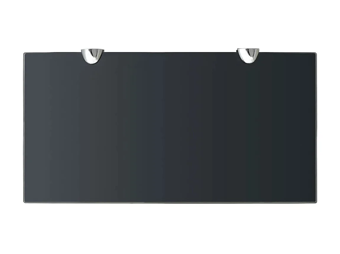 Étagères murales 2 pcs Verre 40 x 20 cm 8 mm OFR87298 BonneVie Meuble