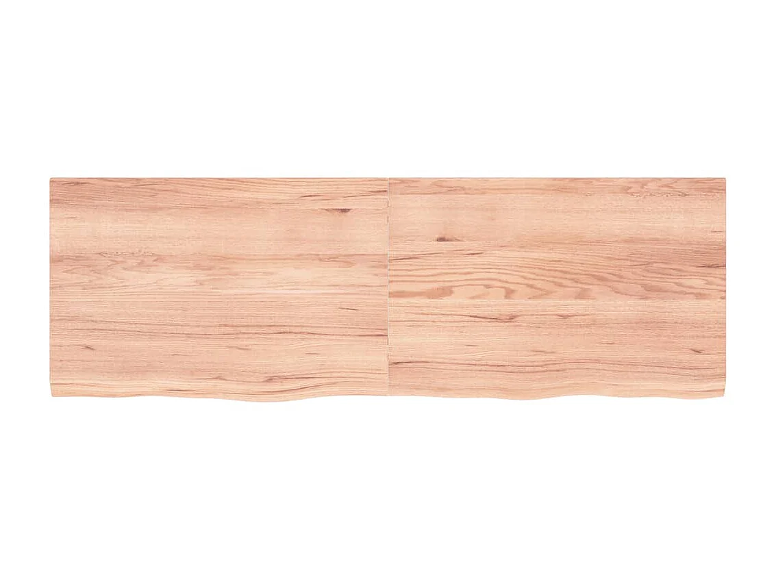 Prateleira de parede 180x60x(2-4) cm carvalho tratado castanho PT785827