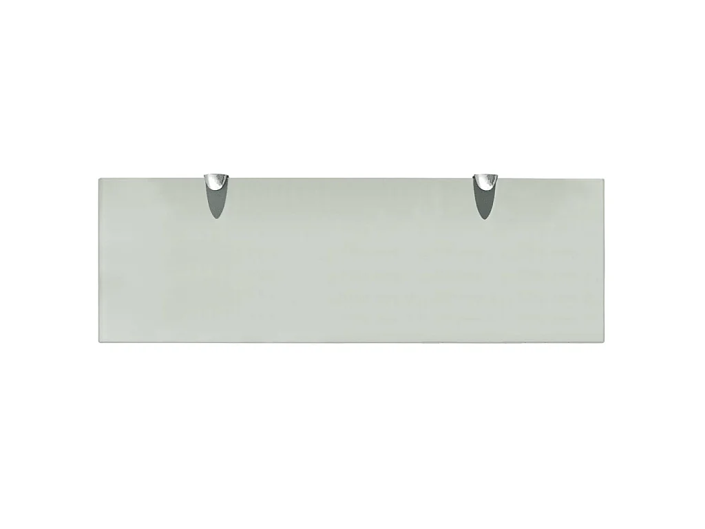 Zwevend schap 60x20 cm 8 mm glas NL997010