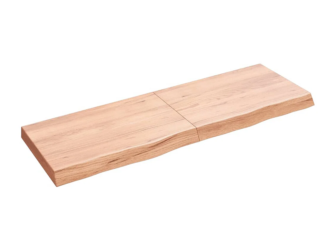 Prateleira de parede 120x40x(2-6) cm carvalho tratado castanho PT639096