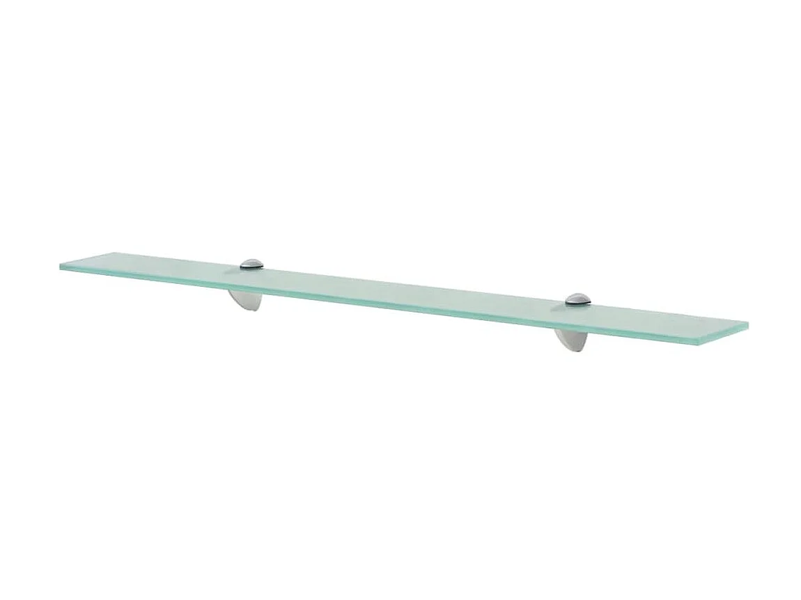 Prateleira flutuante vidro 80x20 cm 8 mm PT408582