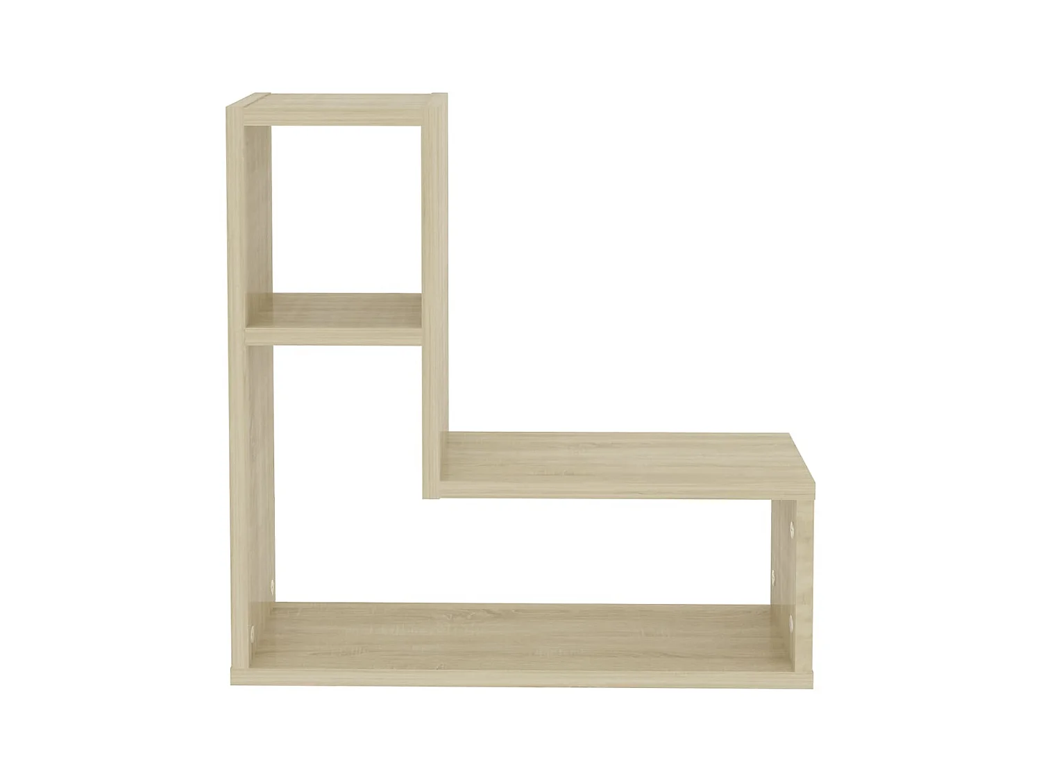 Étagères murales 2 pcs Chêne sonoma 50x15x50 cm Aggloméré OFR62494 BonneVie Meuble