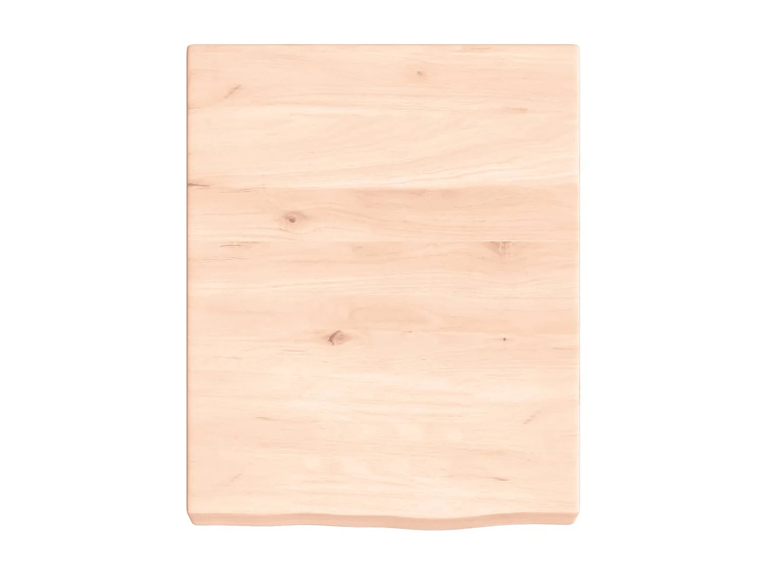 Étagère murale 40x50x(2-6) cm bois de chêne massif non traité OFR79897 BonneVie Meuble