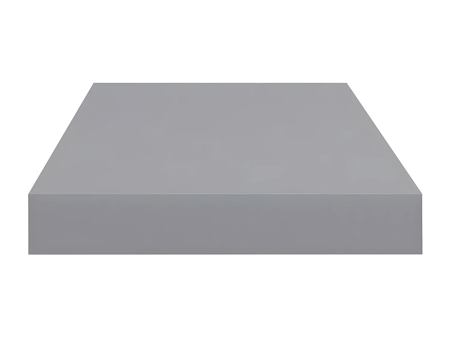 Étagères murales murales 4 pcs gris 50x23x3,8 cm MDF OFR31253 BonneVie Meuble