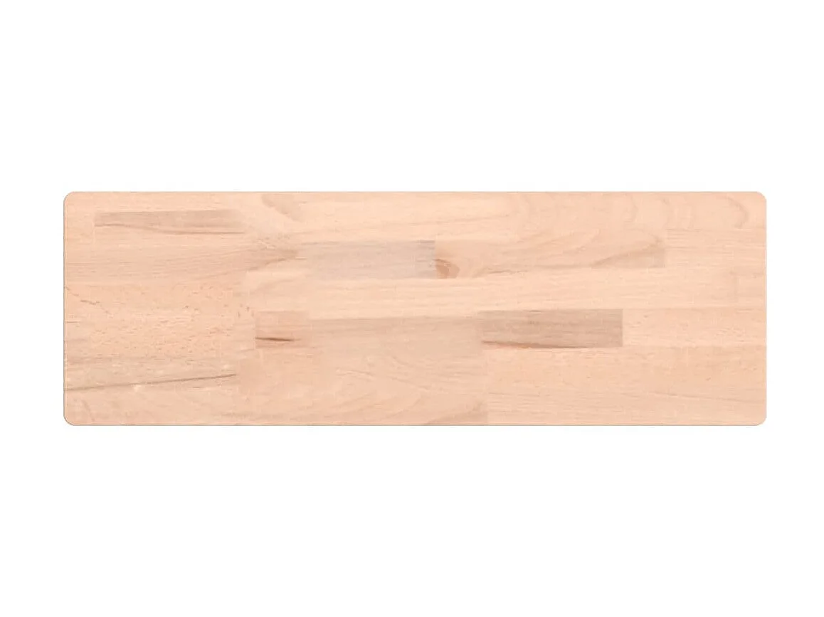 Wandschap 60x20x4 cm massief beukenhout NL620083