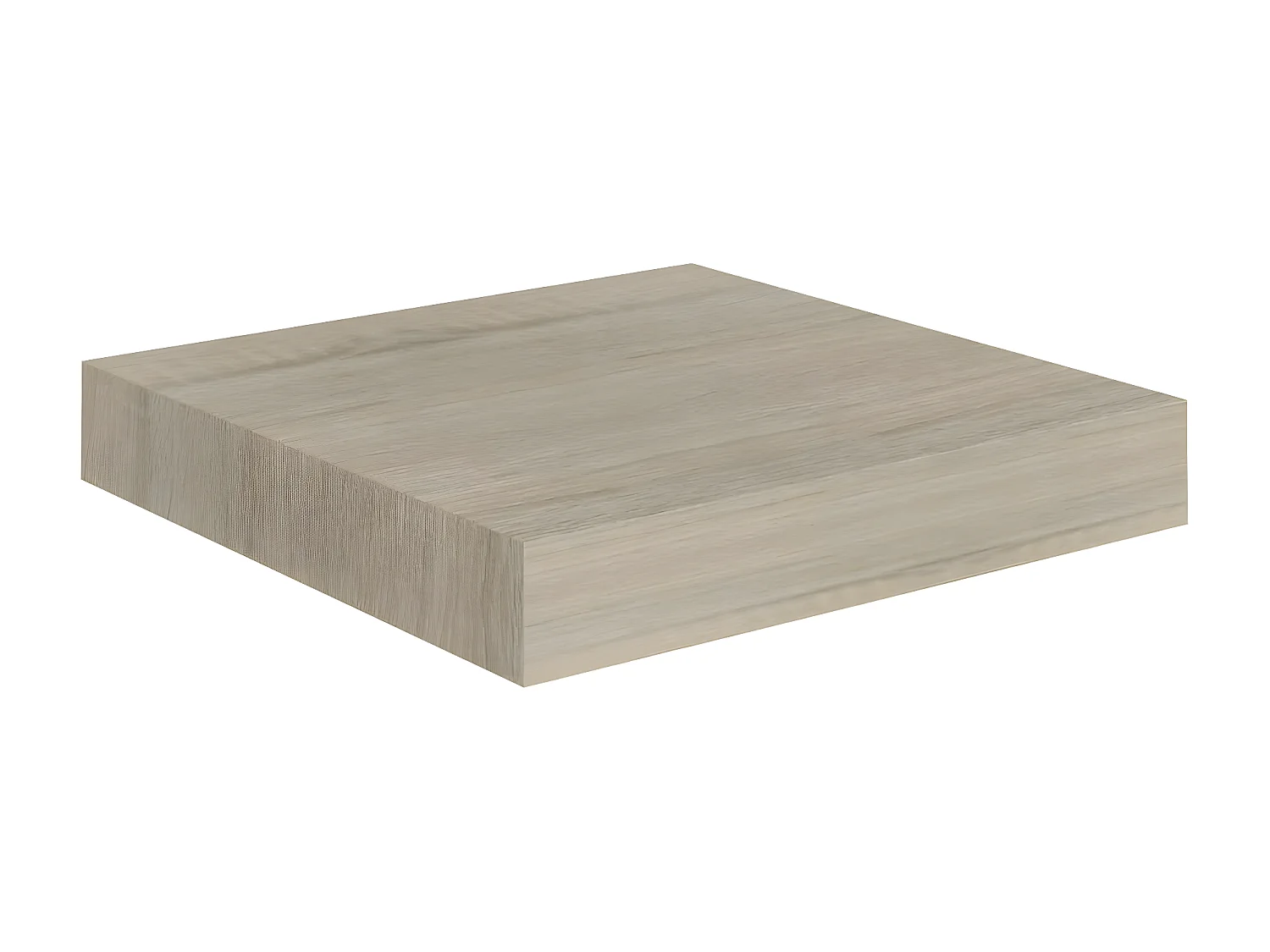 Étagère murale murale chêne 23x23,5x3,8 cm MDF OFR24684 BonneVie Meuble