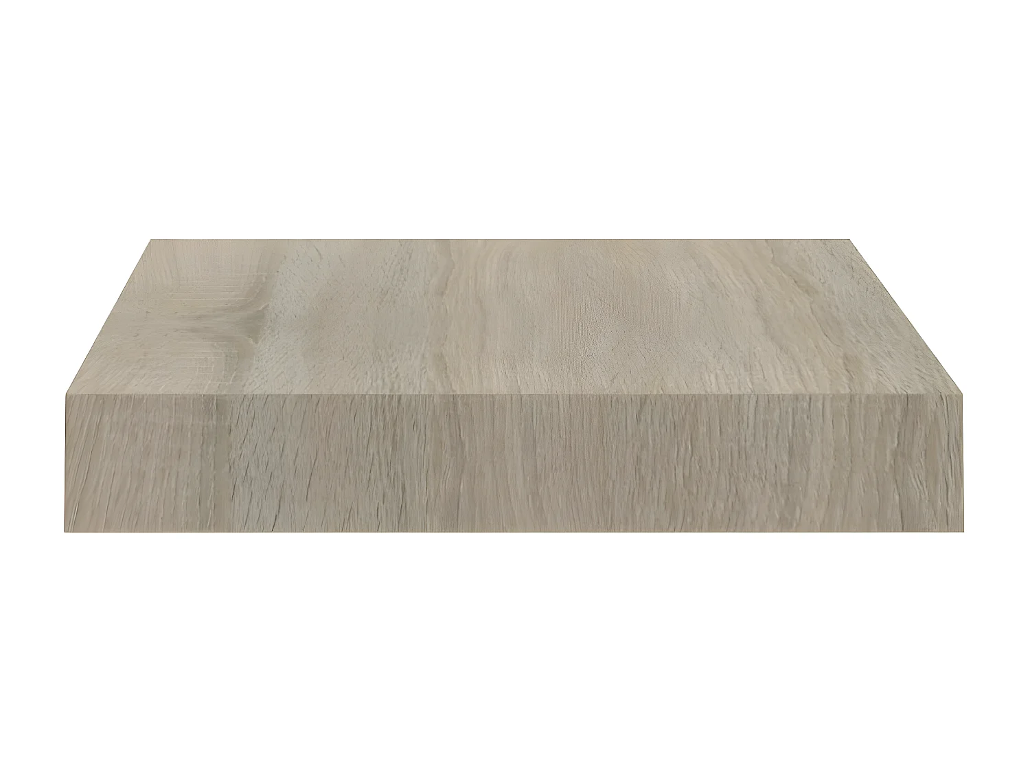 Étagère murale murale chêne 23x23,5x3,8 cm MDF OFR24684 BonneVie Meuble