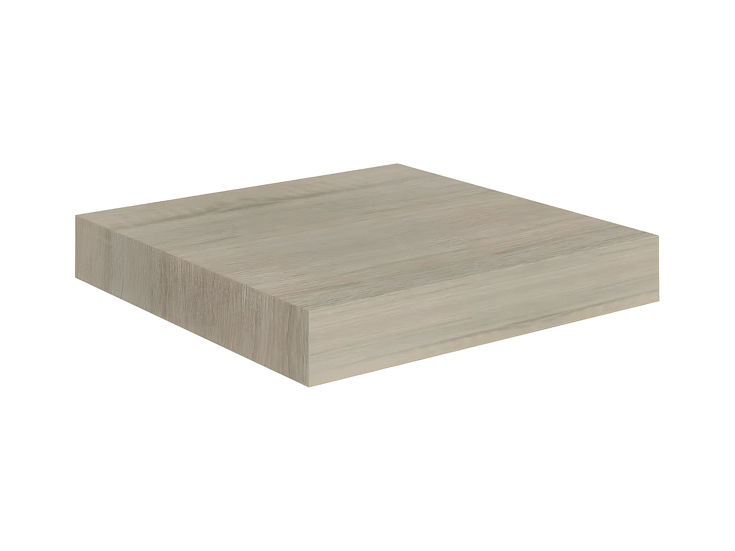 Étagère murale murale chêne 23x23,5x3,8 cm MDF OFR24684 BonneVie Meuble
