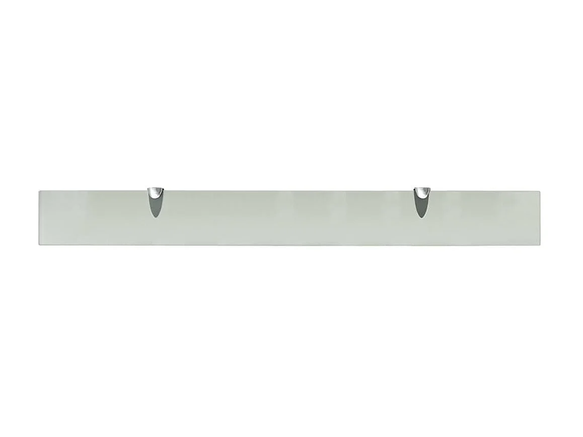 Étagères murales 2 pcs Verre 90 x 10 cm 8 mm OFR46825 BonneVie Meuble