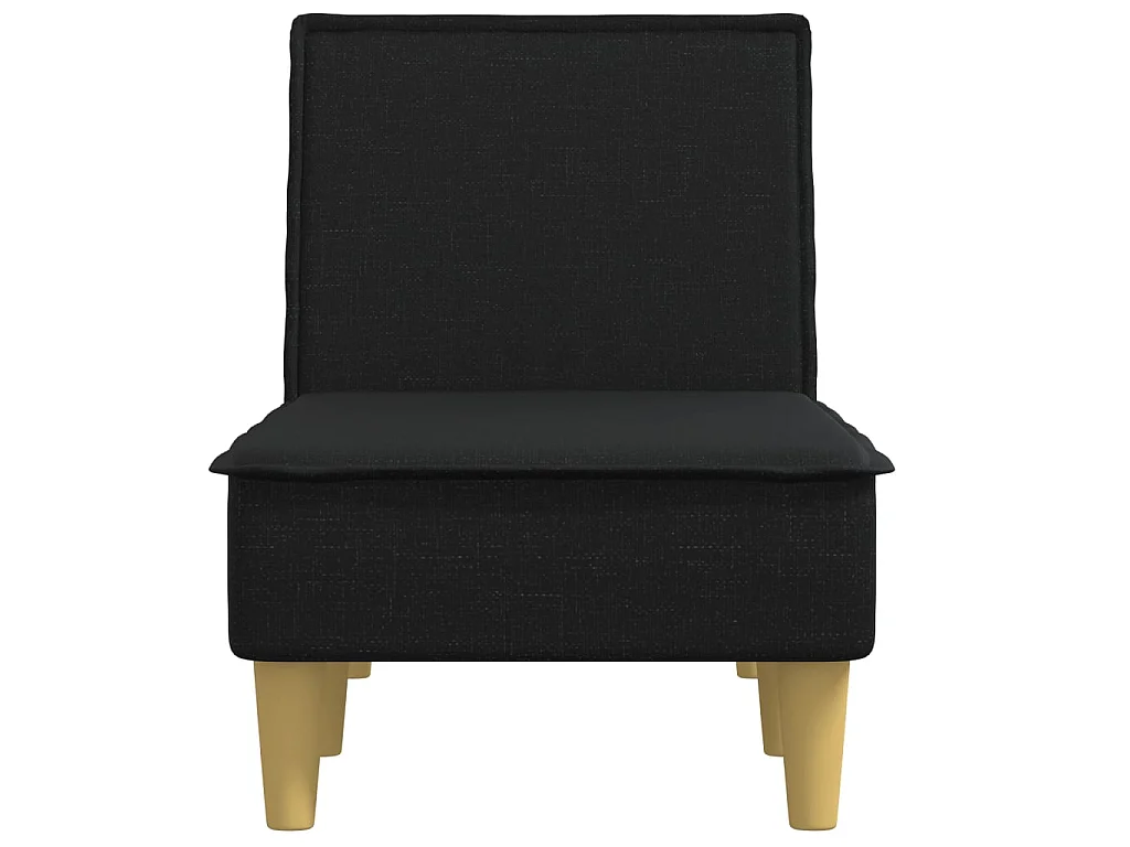 Méridienne convertible noir tissu ODF7293 OID9797