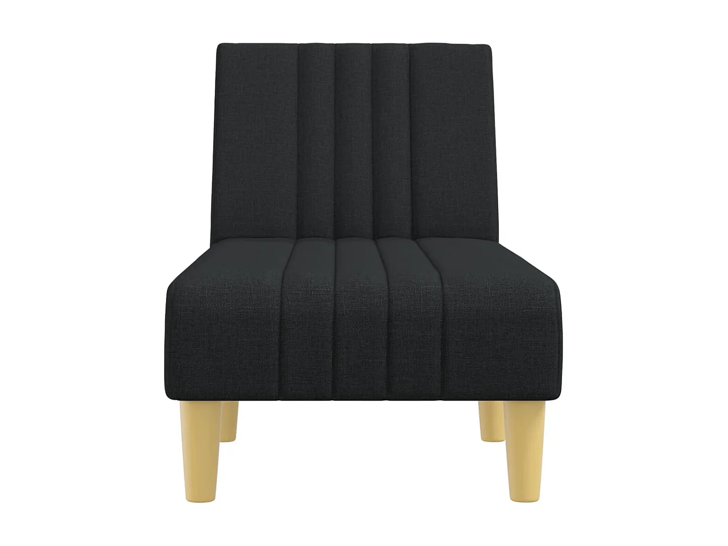 Canapé convertible noir tissu LSJ8439