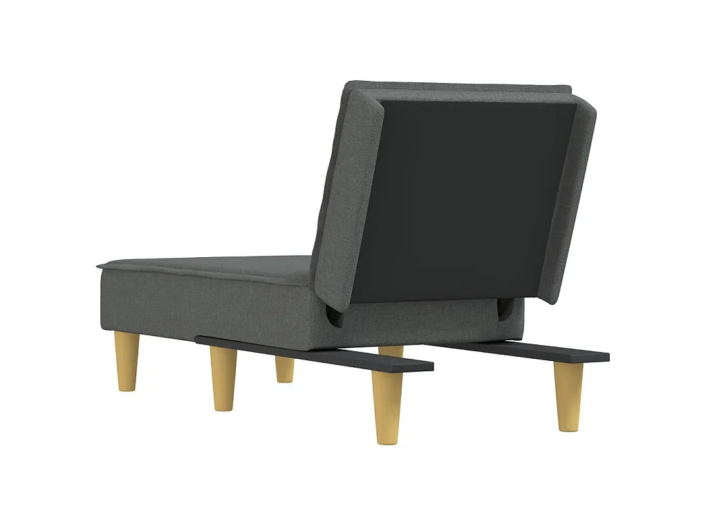 Canapé convertible gris foncé tissu ODF5088  OID1177