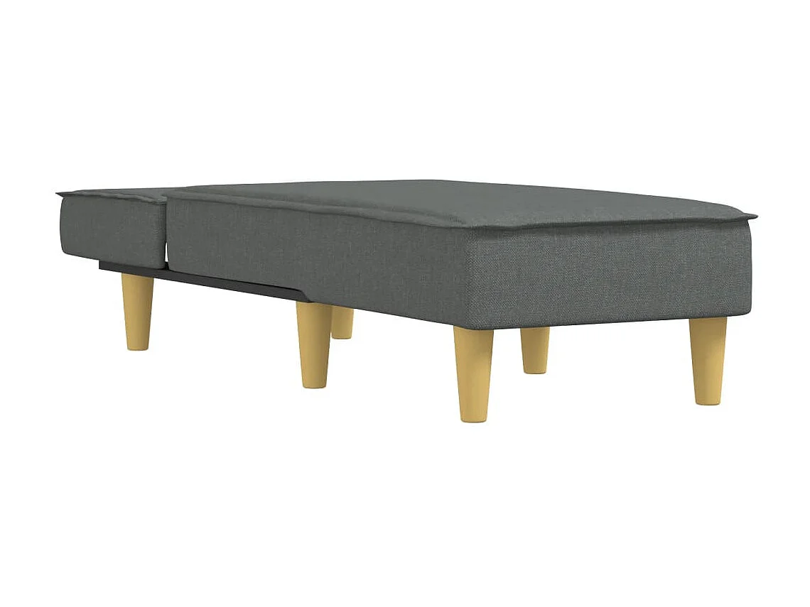 Canapé convertible gris foncé tissu ODF5088  OID1177