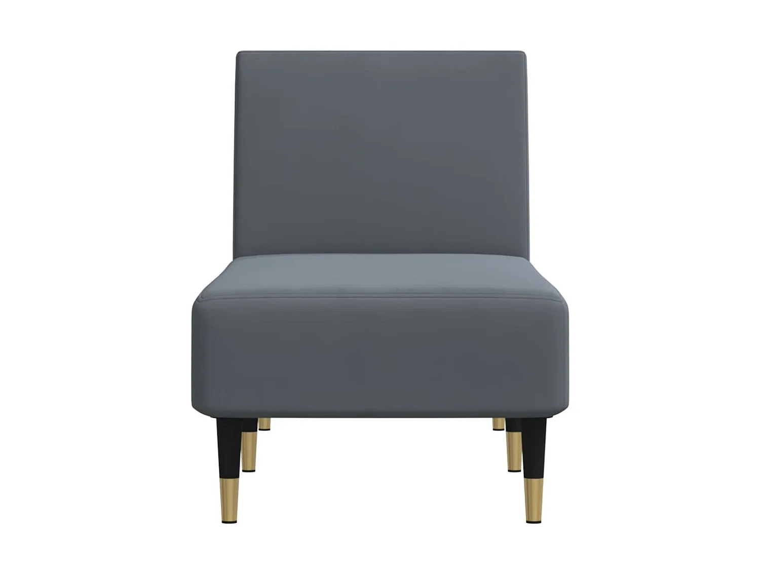 Canapé convertible gris foncé velours ODF7216  OID1274