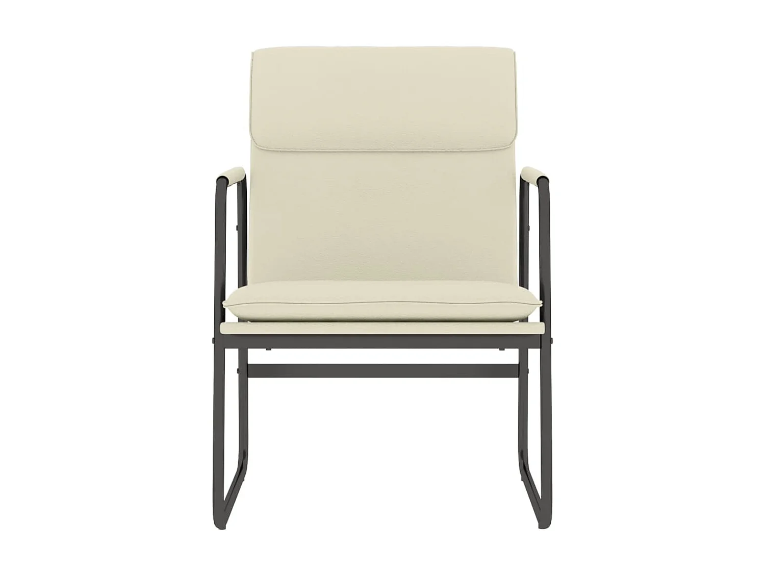 Canapé convertible Crème 55x64x80 cm Similicuir LSJ4897