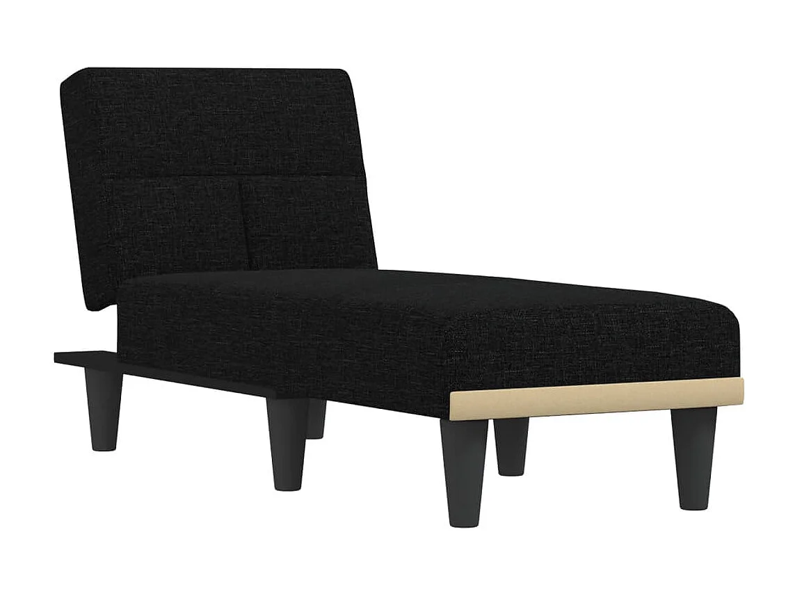 Canapé convertible noir tissu LSJ1922