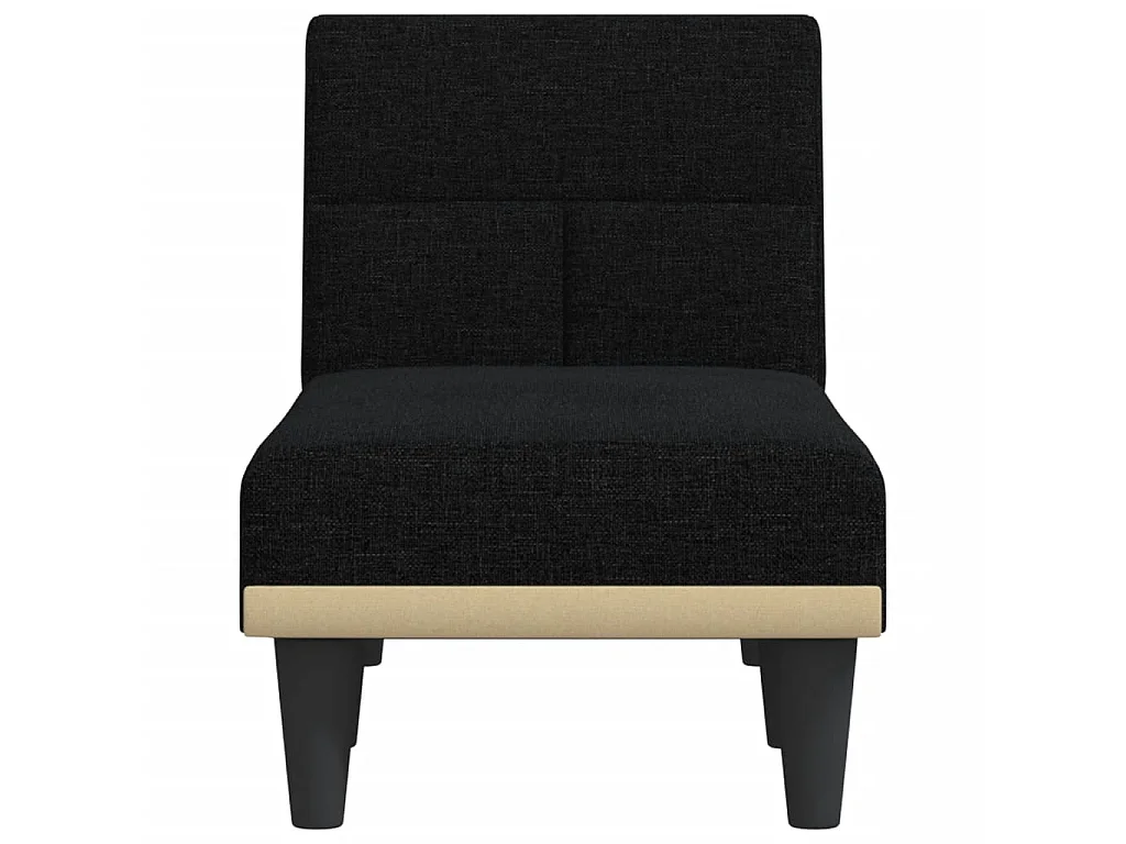 Canapé convertible noir tissu LSJ1922