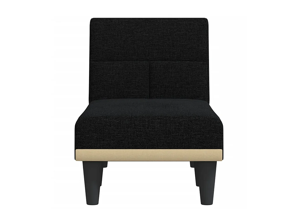 Canapé convertible noir tissu LSJ1922